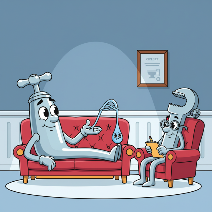 Why did the faucet go to therapy?
