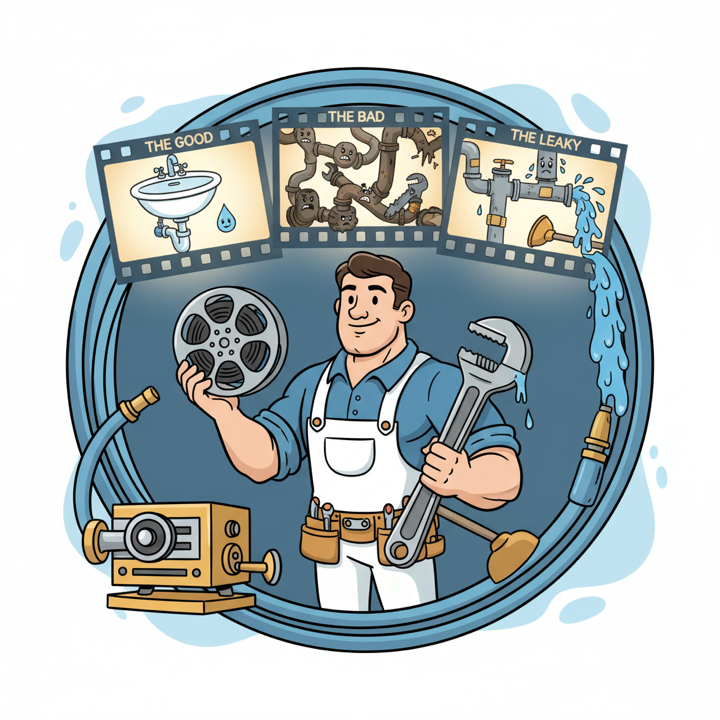 What's a plumber's favorite kind of movie?