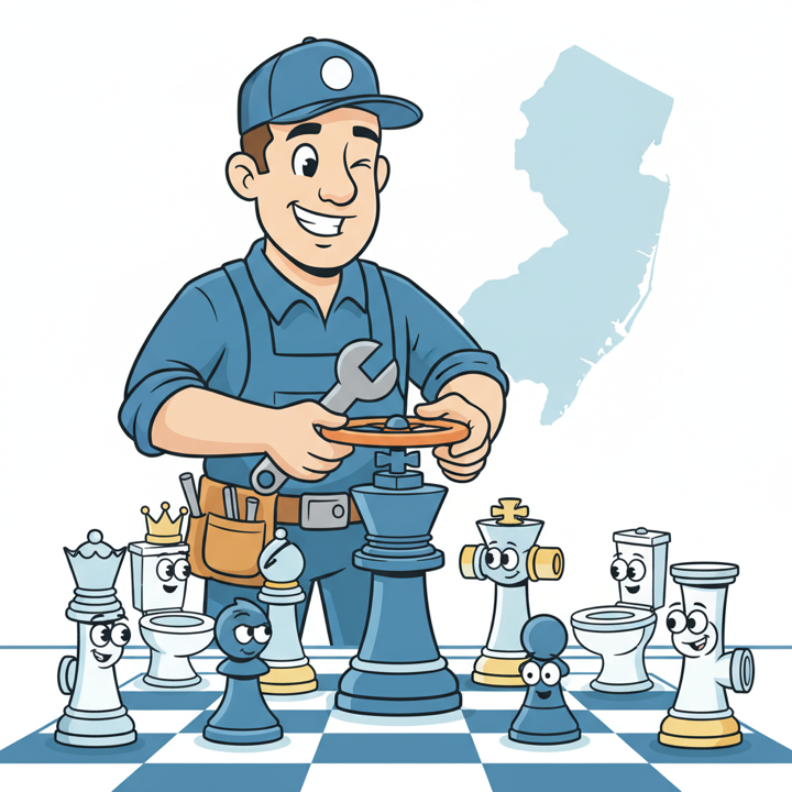 Why are plumbers so good at chess?